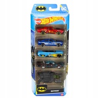 HOT WHEELS PIĘCIOPAK ZESTAW 5PAK DC BATMAN HLY68