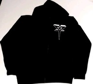 TROUBLE metal MIKINA kapucňa zips XL