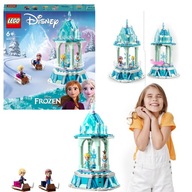 LEGO KRAINA LODU OLAF KRISTOFFER NA MAGICZNEJ KARUZELI ELZY I ANNY SANKI