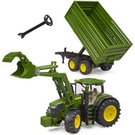 Bruder 03155 Traktor s prívesom John Deere set