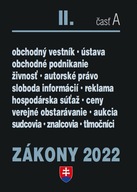 Zákony II časť A 2022 - Obchodné právo a živno...
