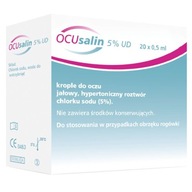 Ocusalin 5% UD, krople do oczu, 0,5 ml x 20 minimsów