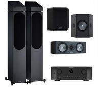 2× Monitor Audio Bronze 200 Black - stereo stĺpce + 6 iných produktov