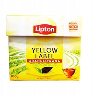 HERBATA LIPTON YELLOW LABEL GRANULOWANA 100g DATA: 2025.05