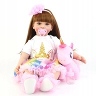 50cm LouLou Bebe Reborn Boy Silicone Vinyl Handmade Lifelike LALKA doll