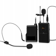 MOZOS MIC-UHF-SET mikrofon bezprzewodowy krawatowy nagłowny mikroport gąbka