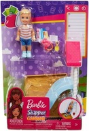 BARBIE SKIPPER FXG94 AKCESORIA SPACEROWE Z LALECZK