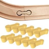 ŁĄCZNIK TORÓW IKEA BRIO BIGJIGS LILLABO 10 SZTUK