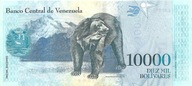 Banknot 10 000 Bolivar 2017 - UNC