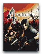 Resident Evil 4 - OBRAZ 40x30 plakat gra 5 2 7 6 3