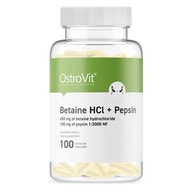 OSTROVIT BETAINE HCL + PEPSIN 100 kapsul