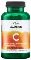 Swanson Vitamín C500 pufrovaný s bioflavonoidmi Cholesterol Zdravé kĺby