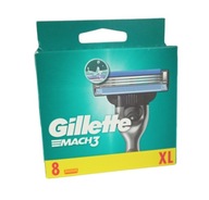 Wkłady Ostrza do Maszynki GILLETTE MACH3 8 SZT.