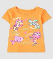 Detské neónové tričko PLACE Seahorse 98 VÝPREDAJ