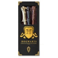 Harry Potter - Zestaw 3 długopisów w kształcie różdżki z herbem Hogwartu