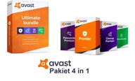 Avast Ultimate|10PC|1 Rok|Antywirus+CleanUp+VPN+Pa