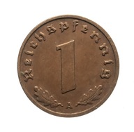 Niemcy, 1 reichspfennig 1939 A st.3+
