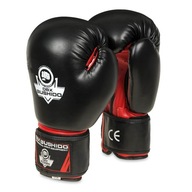 DBX Bushido Boxerské rukavice Sparing Black/Red 16OZ
