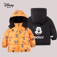 Ciepła kurtka dziecięca Disney Mickey Mouse wyściółka dziecięca jesienne u