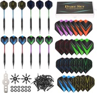 PATIKIL Soft Tip darts szett - 12 db/100 extra hegy