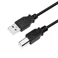 Kabel przewód USB-B 2m czarny LogiLink