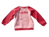 ADIDAS bawełniana logowana bluza 86 cm