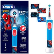 Szczoteczka elektryczna Oral-B PRO D103 Kids 3+ Spiderman dla dzieci