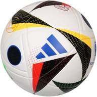 Futbalová lopta Adidas Euro24 League Junior 350g Fussballliebe ľahká na nohu 5