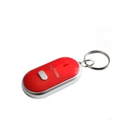 Hľadač kláves LED s píšťalkou Blikanie Pípanie Ovládanie zvuku Alarm proti strate kľúča