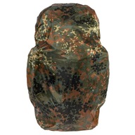 Pokrowiec na plecak wodoodporny moro taktyczny Mil-Tec 130 l - Flecktarn