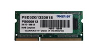 Pamäť RAM DDR3 Patriot PS000813 2 GB