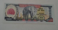 Nepal - banknot - 1000 Rupia - Słoń