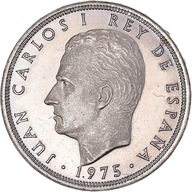 Moneta, Hiszpania, Juan Carlos I, 25 Pesetas, 1975