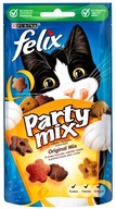 Suche przysmaki przekąski dla kota Felix Party Mix Original 8x 60g