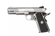 WE - Replika pistoletu Knight Hawk srebrna - GBB -