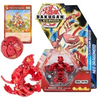 BAKUGAN LEGENDS PLATINUM FIGÚRKA NEO DRAGONOID + KARTY