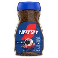 Nescafe Decaf Kawa rozpuszczalna bez kofeiny 100g