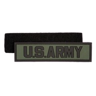 Nášivka US ARMY plast velcro ZELENÁ