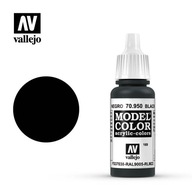 Čierna 70,950 17 ml | Farba modelu Vallejo