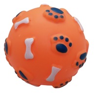 gumová lopta s pískatkom – veľkosť 7 cm