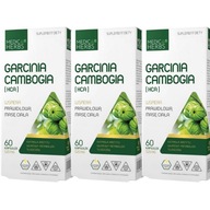 HCA | Garcinia Cambogia Medica Herbs - 3x60 kapsułek 520 mg
