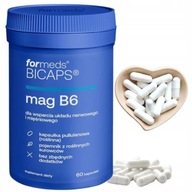 ForMeds BICAPS Mag B6 - Cytrynian Magnezu 60 kaps.| Magnez i Witamina B6