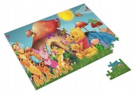 Puzzle MEDVEDÁK PÚ + MENO + krabička A4 35el '2