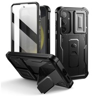 Puzdro Tech-protect pre Samsung Galaxy S24 5G Kevlar Cam+ čierne