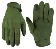 Ochranné rukavice Camo Military Gear COMBAT odtiene zelenej