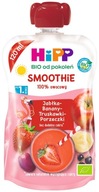 HiPP BIO Eko Smoothie mus owocowy 1+ jabłko banan truskawki porzeczki 120ml