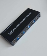 PRZEŁĄCZNIK 4K HDMI USB 3.0 KVM SWITCH 4X2