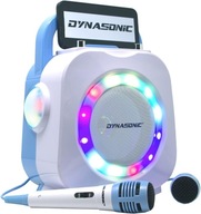 Zestaw do Karaoke DYNASONIC DK-201 + 2x Mikrofon Bluetooth AUX HIT!