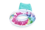 Koło do pływania fotel Tie Dye Bestway 43637