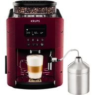 Automatický tlakový kávovar Krups EA8165 1450 W červený